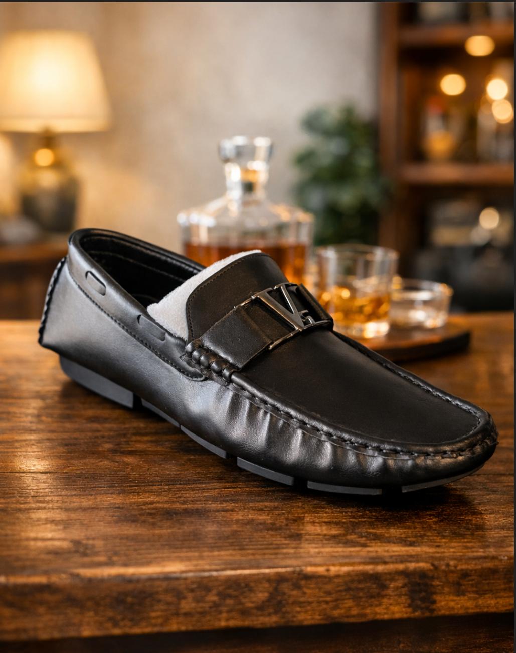 Mocasines Elegantes de Hombre Estilo Luxury – Negro