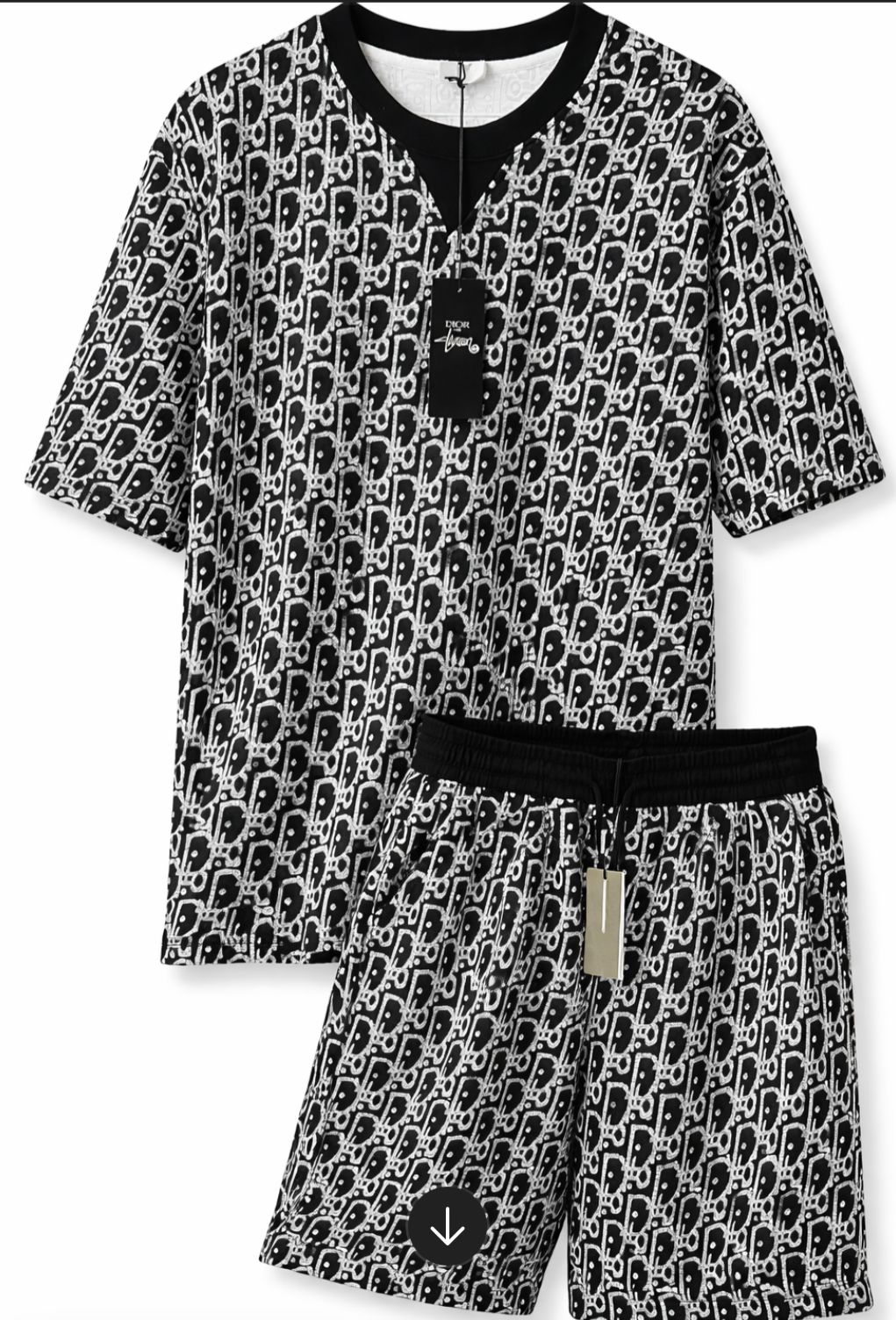 💎 Set Masculino Elegante Negro & Blanco – Edición Exclusive